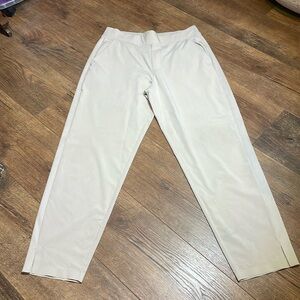 Athleta pants, front and back pockets tan size 10 waist 15 length 27